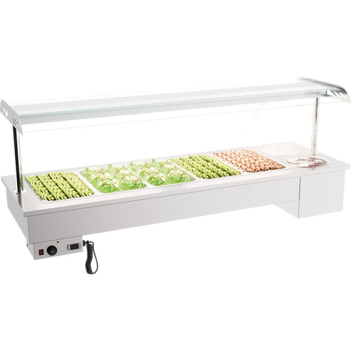 Drop-in Bain-marie Unit With Bowls 5/1