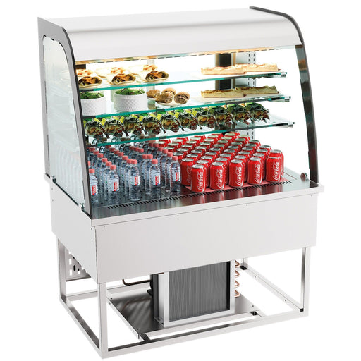 Drop-in Refrigerated Display 140l Open Front