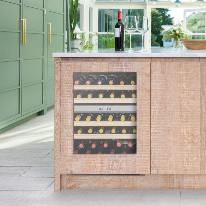 Caple Wi6161 - 35 Bottle Integrated Undercounter Dual Zone Wine Cooler