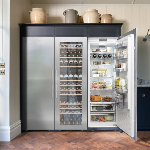 Caple WC1792 PACK - Wine Cooler Fridge And Freezer Combo - Stainless Steel