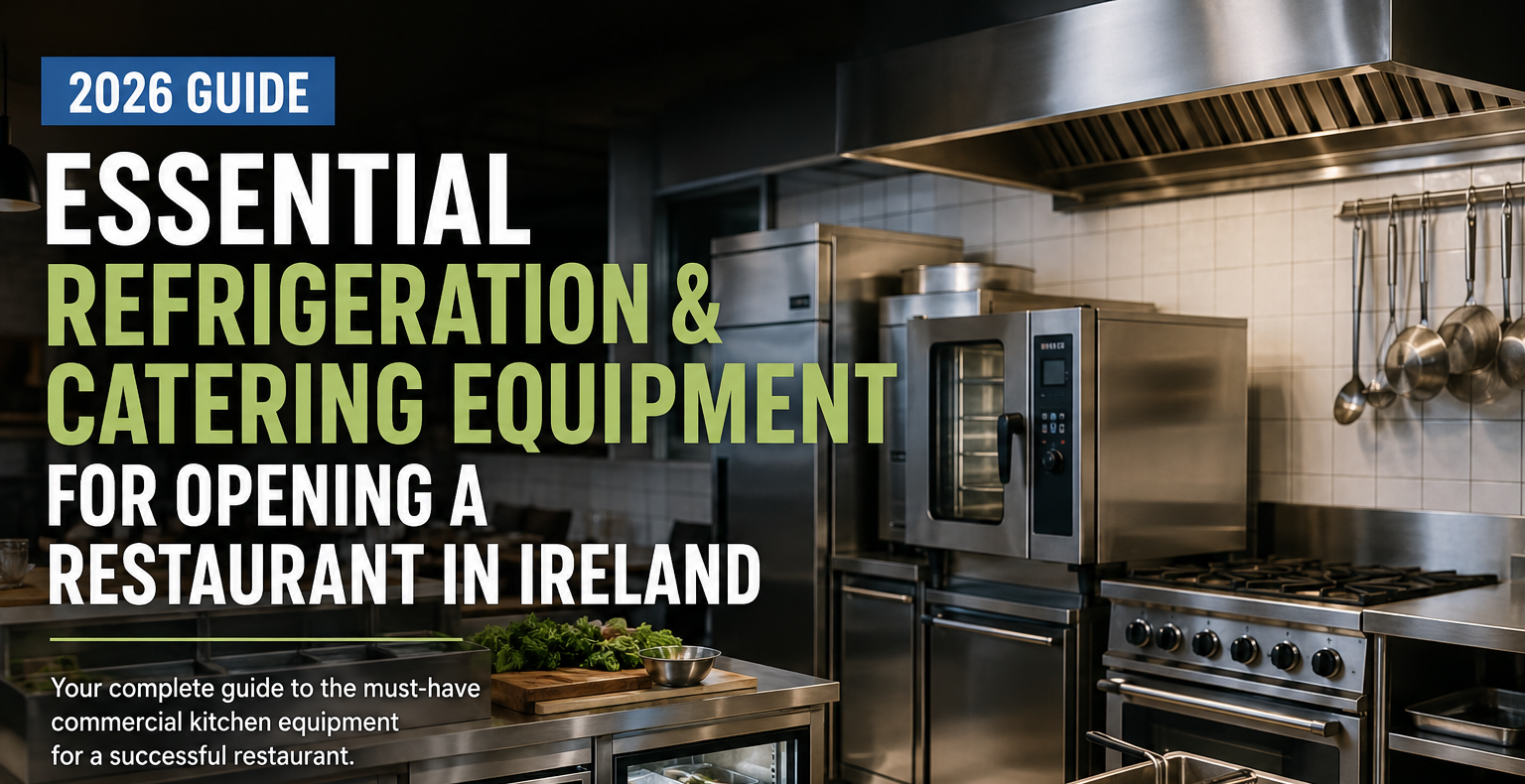 Essential Refrigeration & Catering Equipment for Opening a Restaurant in Ireland (2026 Guide)