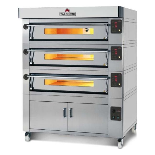 Triple Deck Electric Pizza Ovens