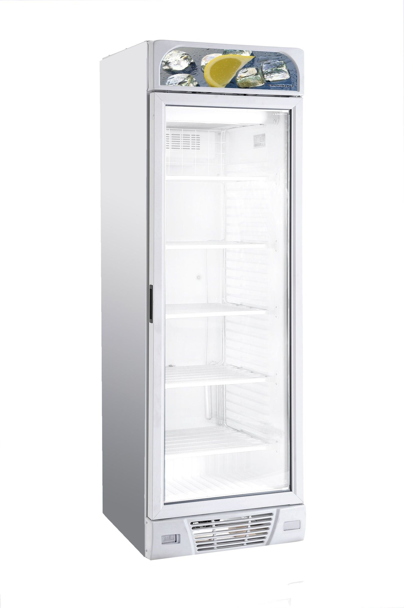 Single Door Glass Display Freezers - ChillCooler