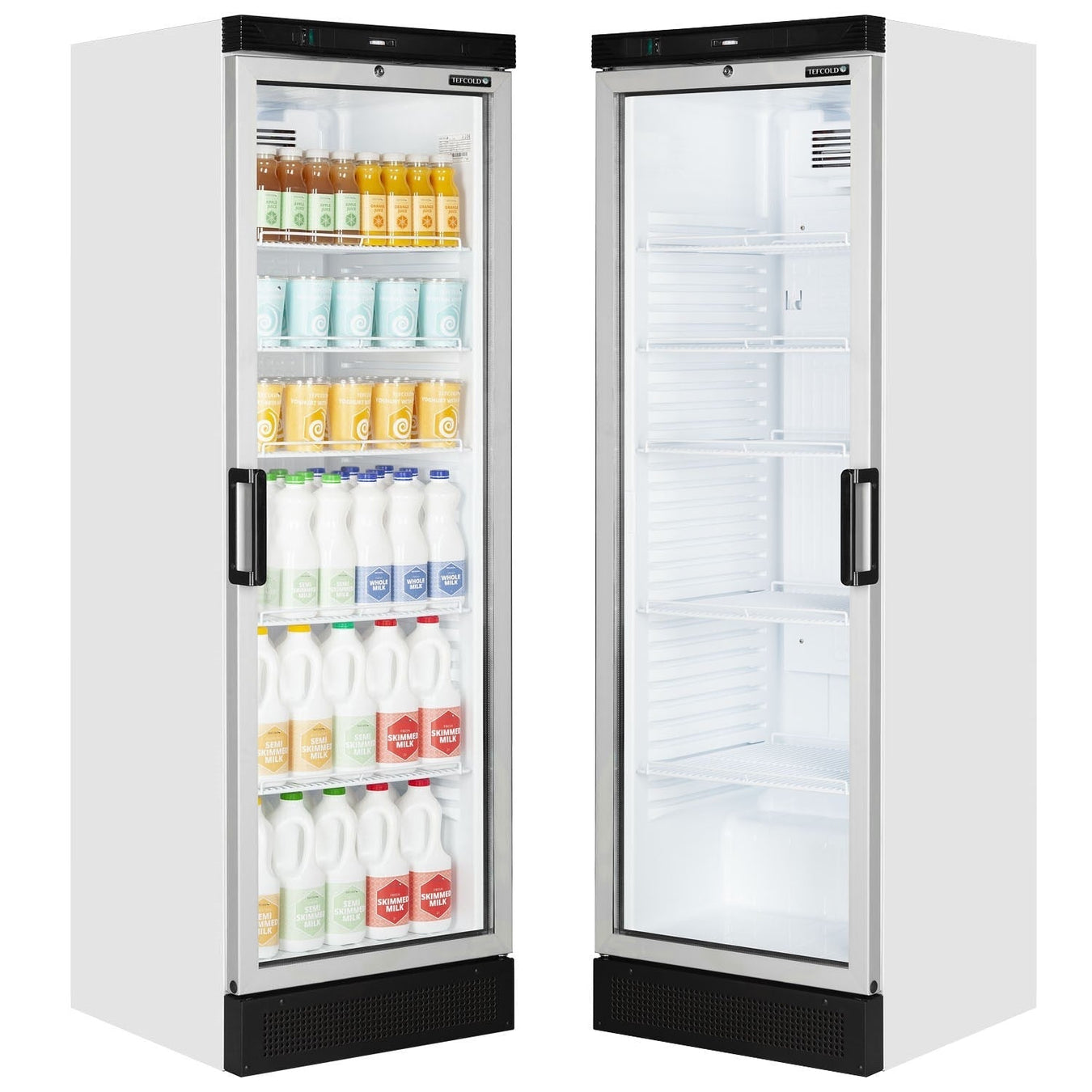 Single Door Glass Display Fridges - ChillCooler