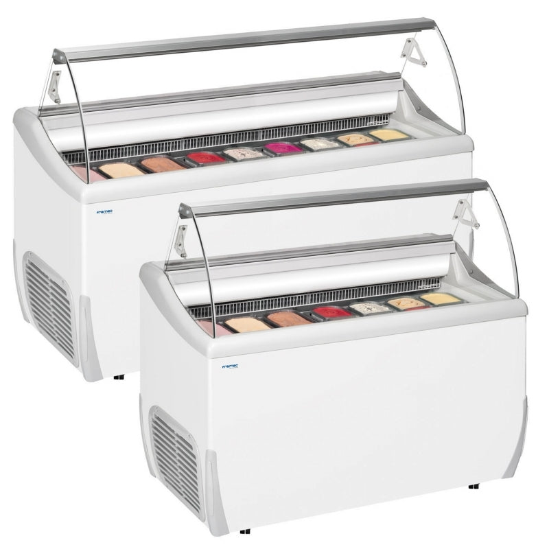 Static Ice Cream Display Freezers - ChillCooler
