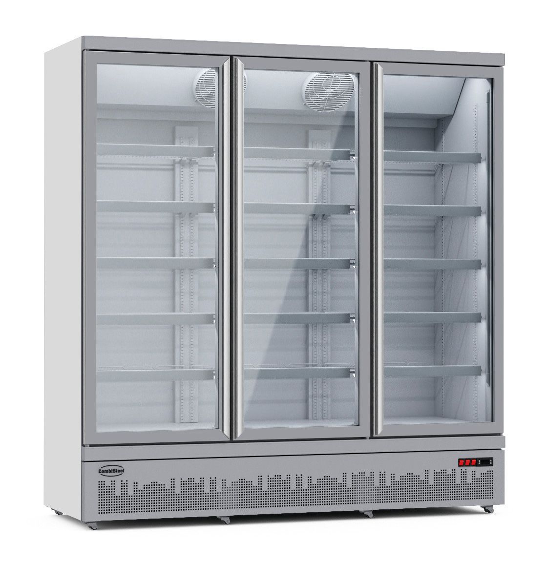 Triple Door Glass Display Freezers - ChillCooler