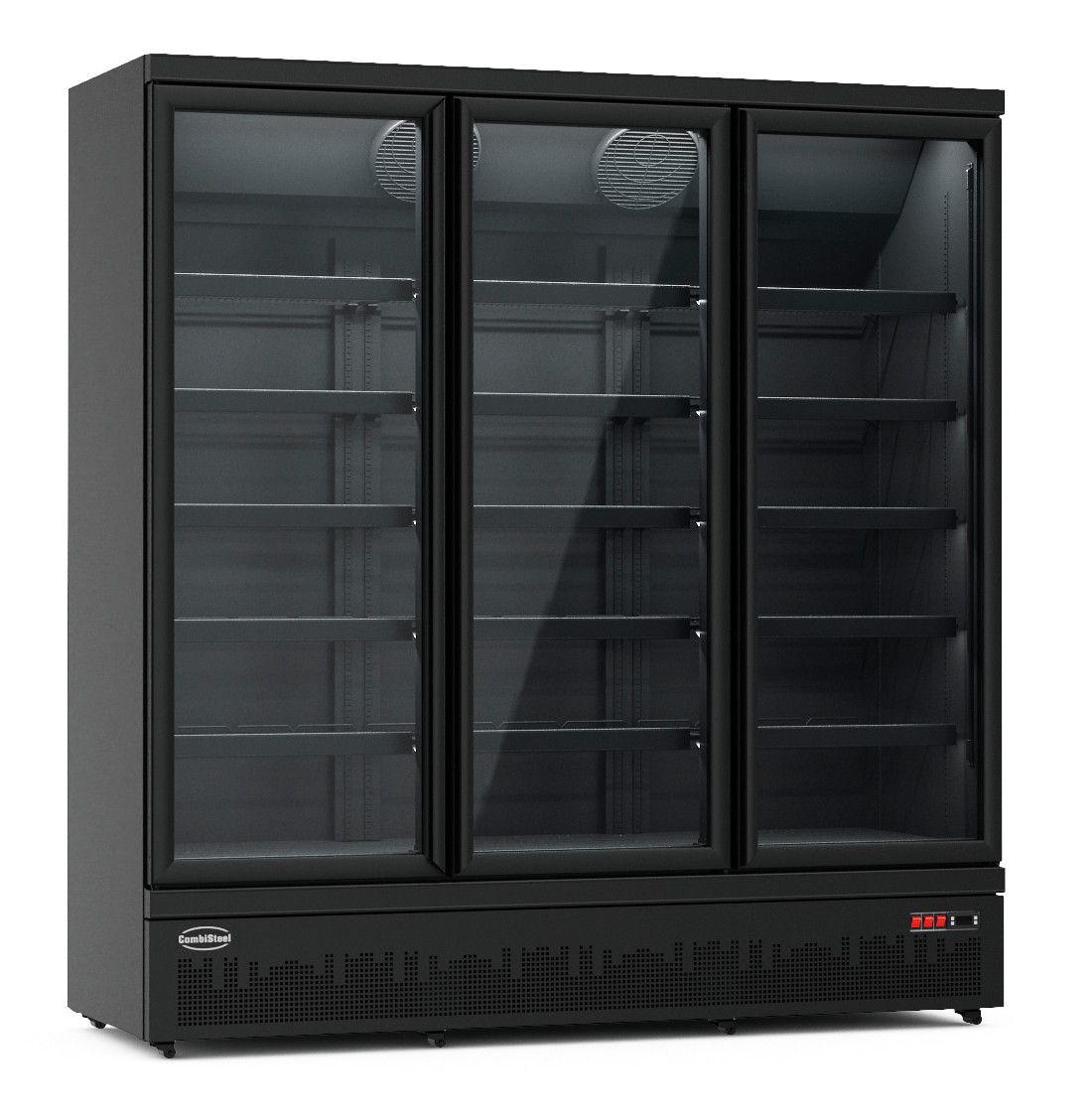 Triple Door Glass Display Fridges - ChillCooler