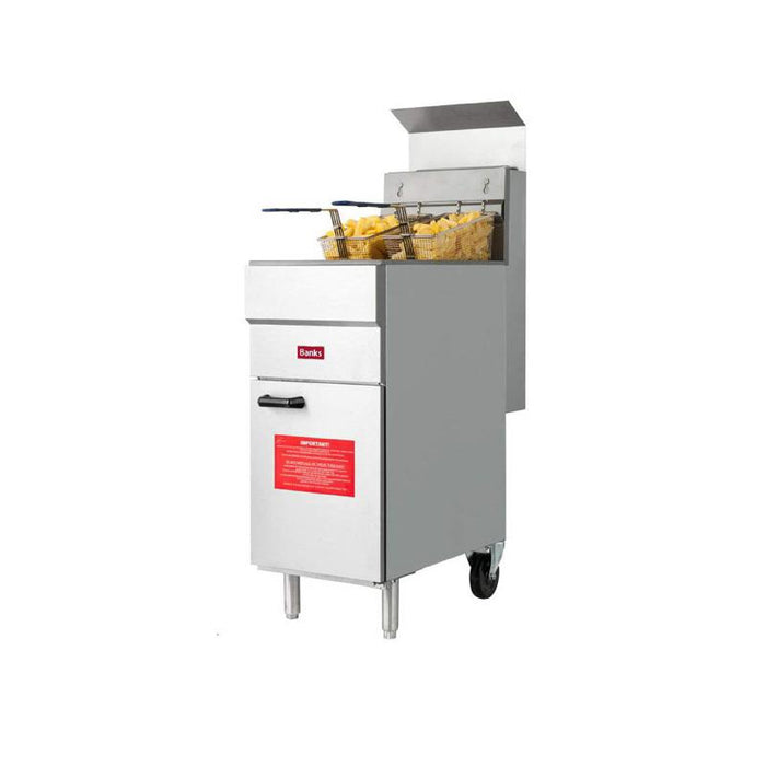 Banks GF40N Gas Fryer 4 Burner NAT