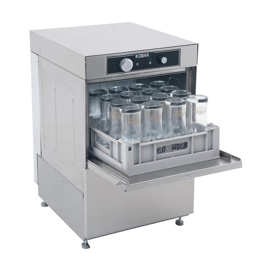 Kobar K400MAX Glass Washer with Drain & Det Pump 3KW