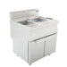 Cookrite AT7G8F-F Twin Tank Fryer LPG 8F-FLPG