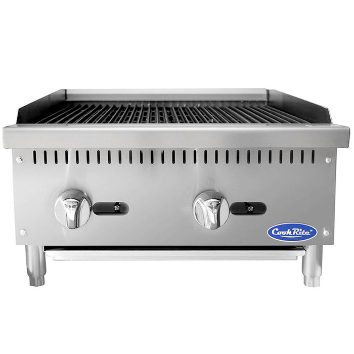 Cookrite CCG610 Chargrill Nat Gas (Includes LPG Kit) 610*700*385mm CCG610-NAT
