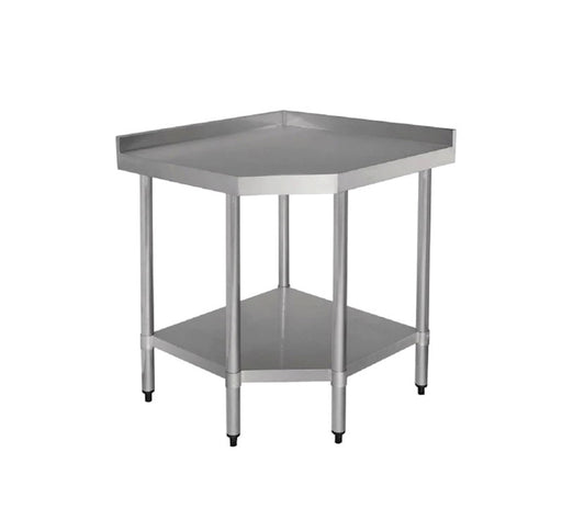 Atlas Corner Table with Upstand 900*900*850 +60 for Use with 700MM Tables COT9090