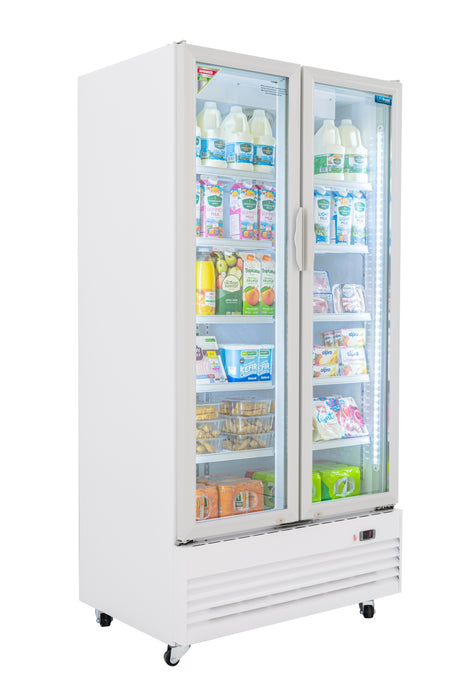 Unifrost GDR1200 Ventilated Glass 2 Door Display Fridge