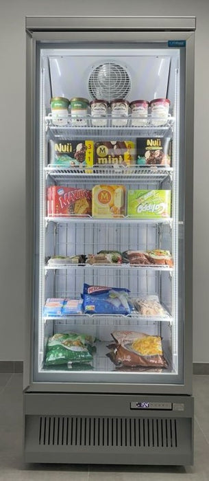 Unifrost HVF1 Single Glass Door Display Freezer 5 Shelves 750*760*2003