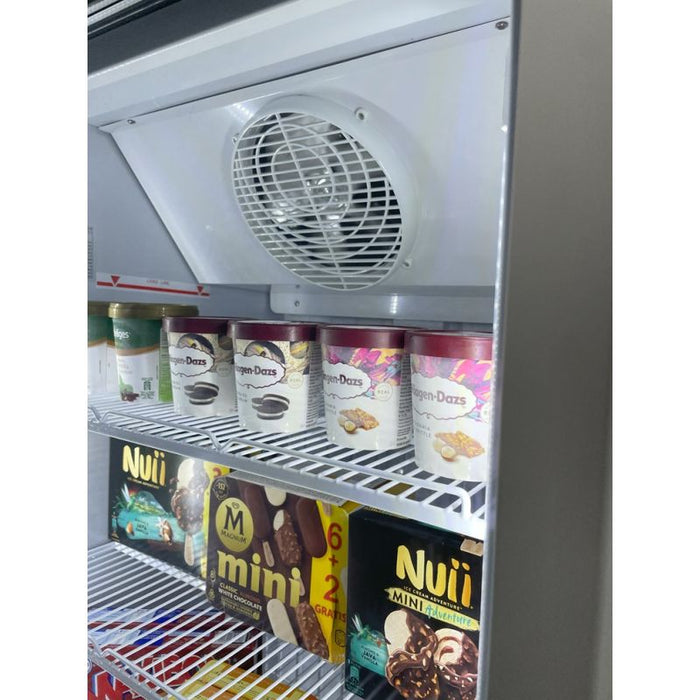 Unifrost HVF1 Single Glass Door Display Freezer 5 Shelves 750*760*2003