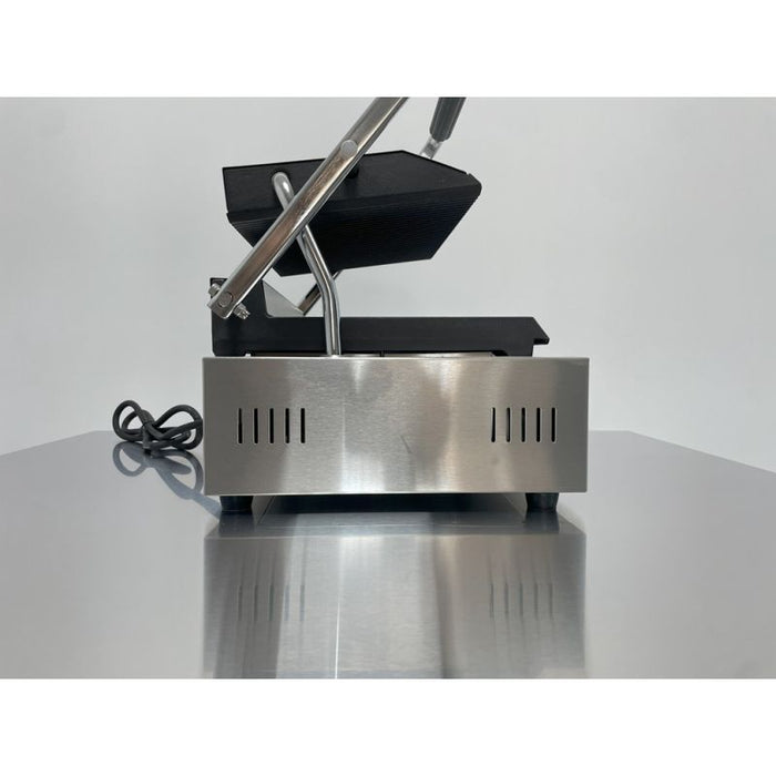Banks PCG-RF Panini Grill Ribbed Top Flat Bottom