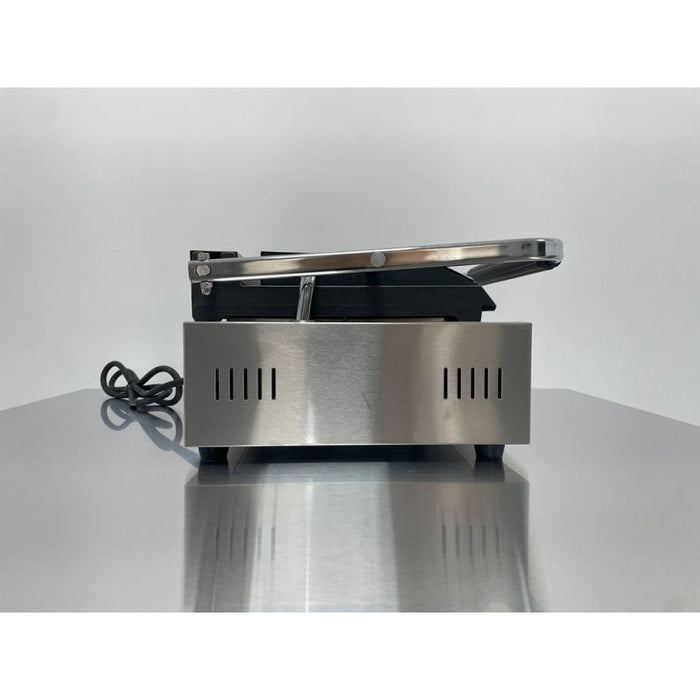 Banks PCG-RF Panini Grill Ribbed Top Flat Bottom