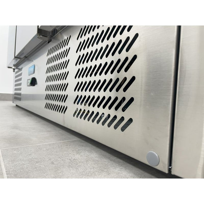 Unifrost CRS136G 3 Door Counter Fridge