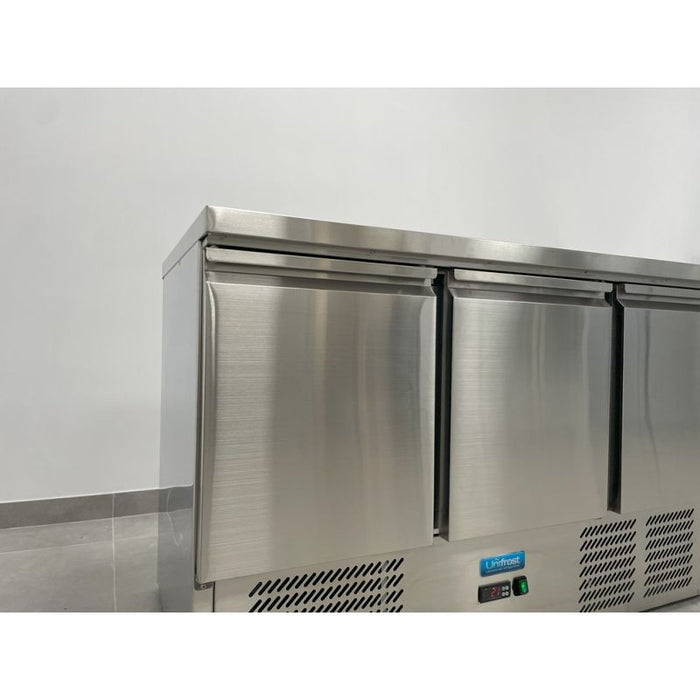 Unifrost CRS136G 3 Door Counter Fridge