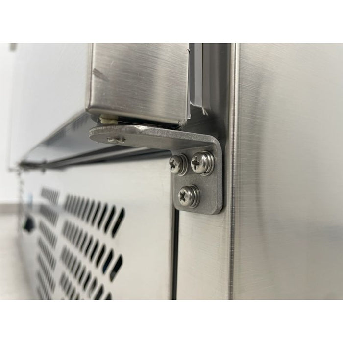 Unifrost CRS136G 3 Door Counter Fridge