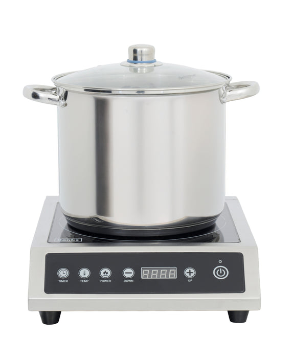 Banks D30TS Single Countertop Induction Cooker - UK 3 Pin Plug
