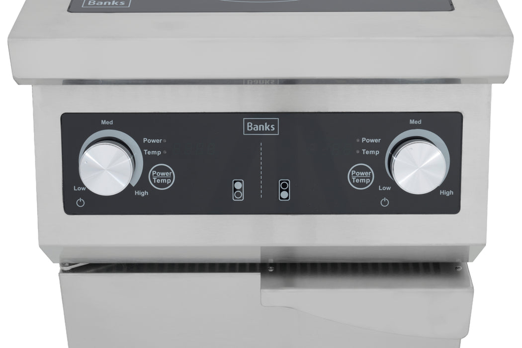 Banks D4070FS2 Freestanding 2 Burner Induction Cooker - 400mm