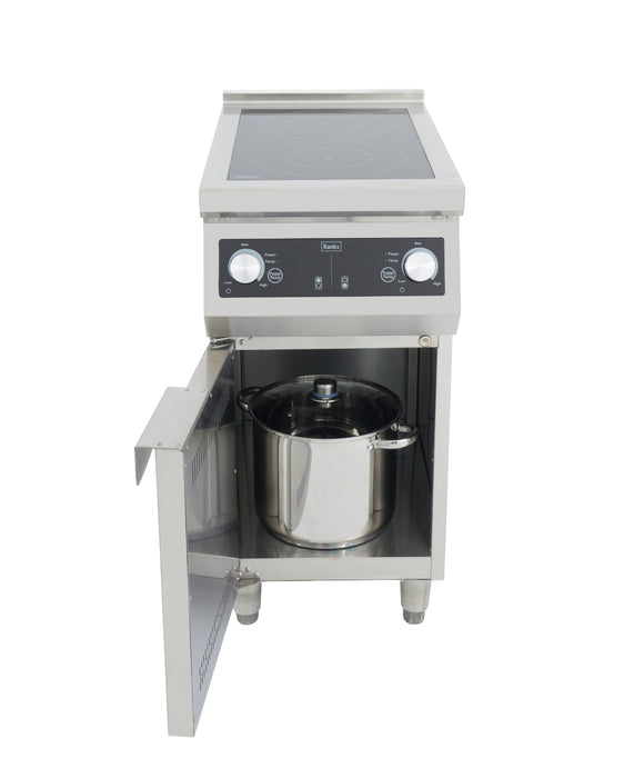 Banks D4070FS2 Freestanding 2 Burner Induction Cooker - 400mm