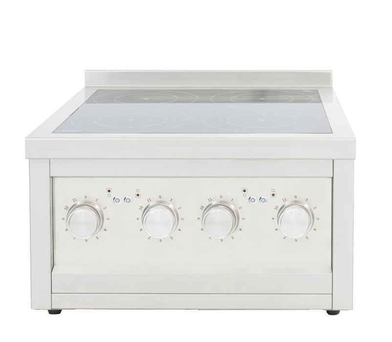 Banks D6060T4 Heavy Duty 4 Burner Countertop Induction Cooker - 600mm