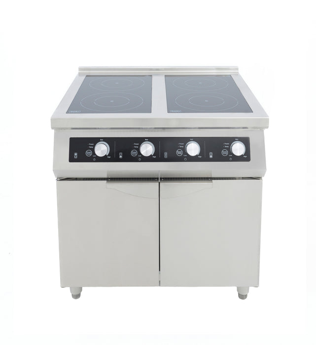 Banks D8070FS4 Freestanding 4 Burner Induction Cooker