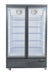 Unifrost HVF22B double glass door display freezer, graphite blue