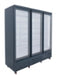 Unifrost HVR33B 3 Door Hinged Display Refrigerator - Graphite Blue
