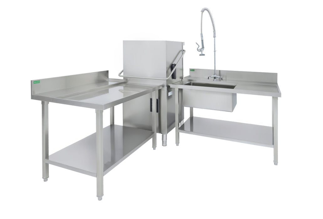 Atlas ETL1100 Dishwasher Exit Table Left to Right - 1100mm