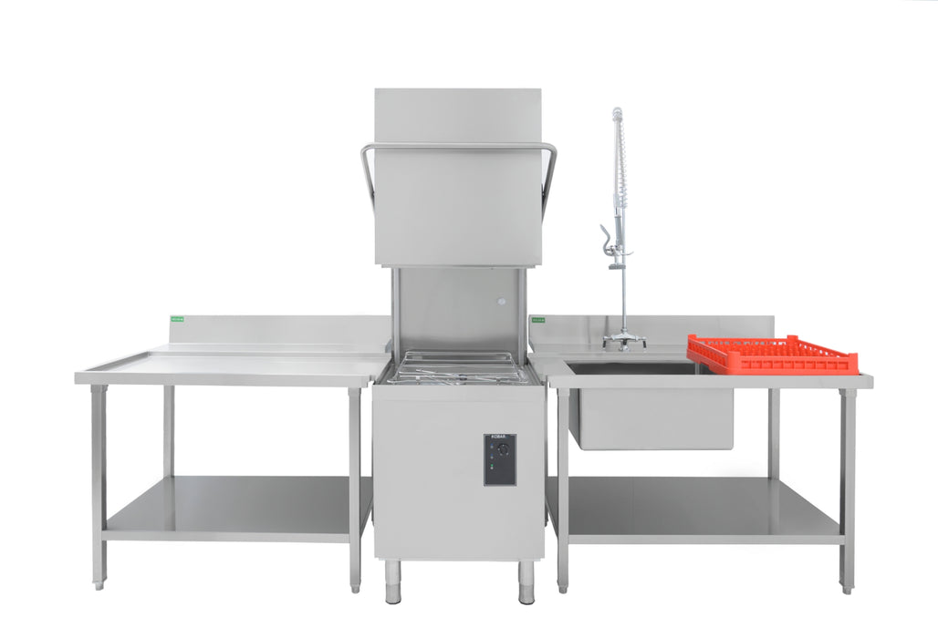 Atlas ETL1100 Dishwasher Exit Table Left to Right - 1100mm