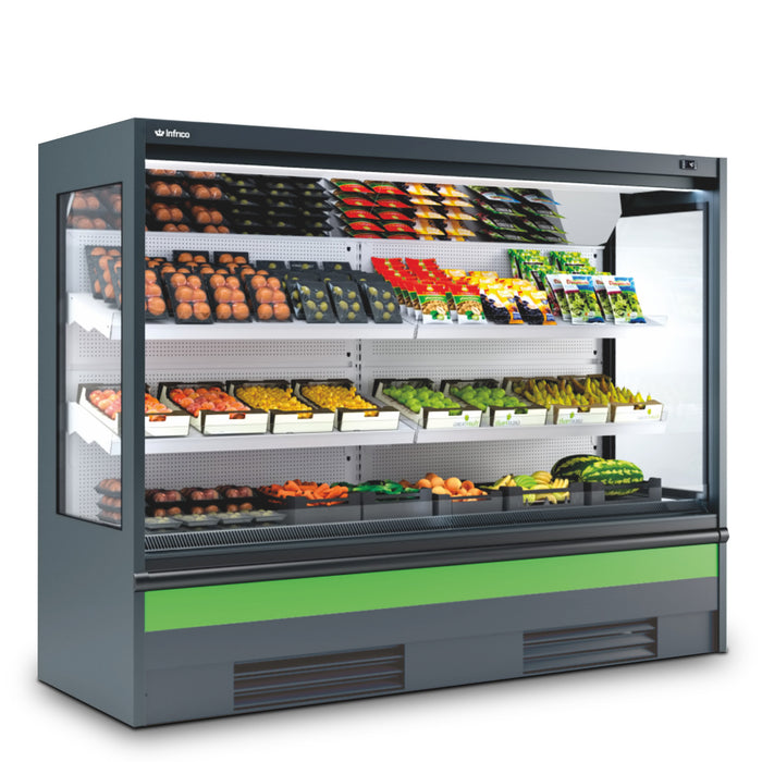 Infrico Munich MS series plug-in open-front multideck display fridge