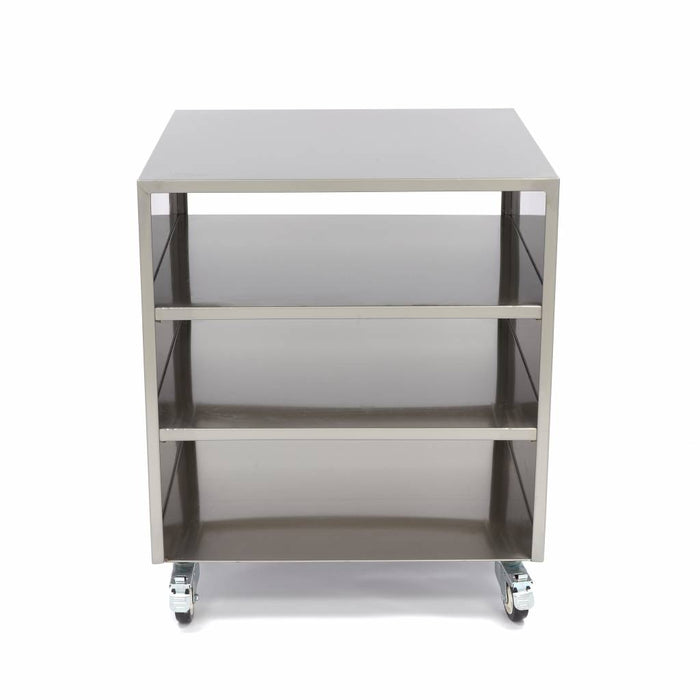 Maxima 09300780 Stainless Steel Machine Table 60 x 60cm 120kg Load Capacity on Wheels