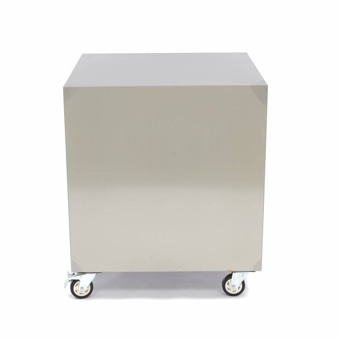 Maxima 09300780 Stainless Steel Machine Table 60 x 60cm 120kg Load Capacity on Wheels
