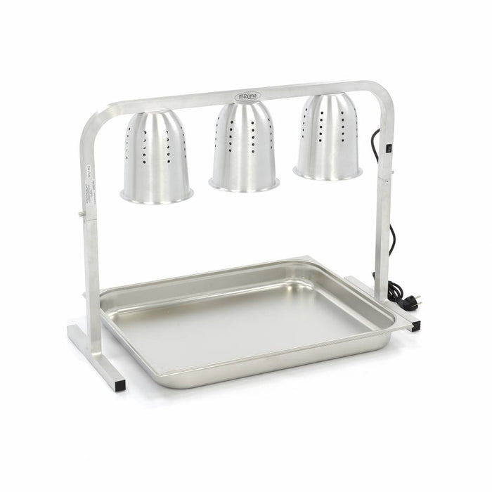 Maxima Heating Lamp with 3 Lamps and 2/1 GN Container
