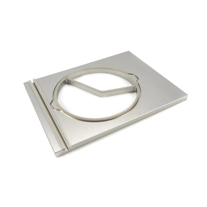 Maxima Pearl Round Tray 250 mm, Large, 2 Compartment