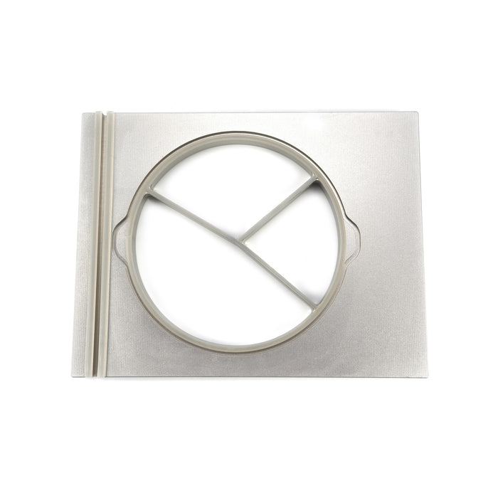 Maxima Pearl Round Tray 250 mm, Large, 3 Compartments view 2