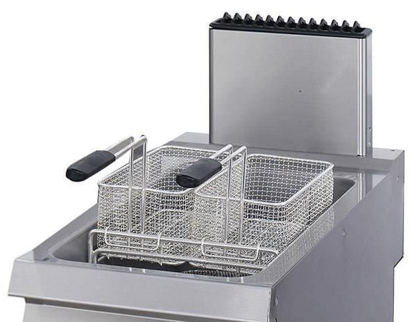 Maxima 09398605 Premium Deep Fryer 1 x 22L Single Unit 90cm Deep with Drain Tap Gas
