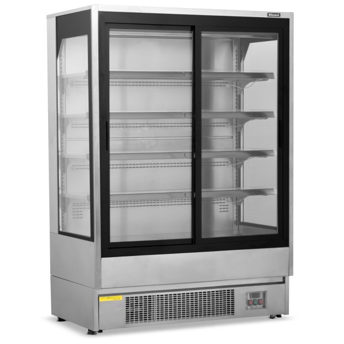 Blizzard 1.3M Multi Deck With Sliding Glass Doors Btd130Ssgdv2