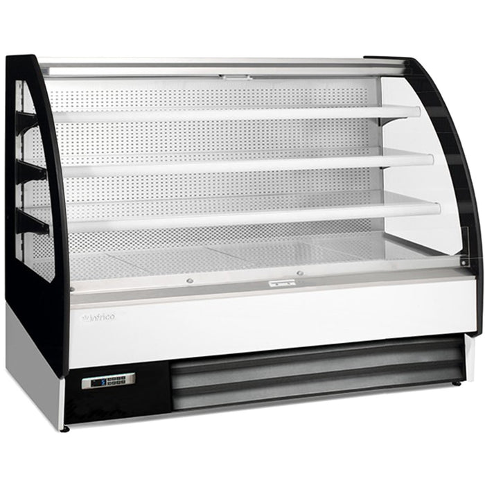 Infrico VBR18SS refrigerated open front merchandiser