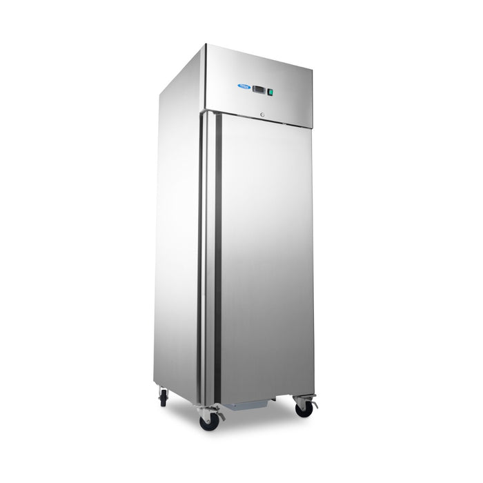Maxima 09400035 Freezer 700L 3 Adjustable Shelves (2/1 GN) on Wheels incl Shelves