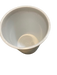 White 200 litre waste disposal bin with 670mm diameter view 5