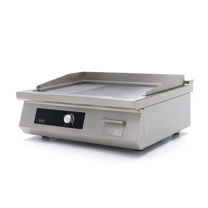 Maxima 09371200 Induction Griddle 700 Smooth and Grooved 5000W Double