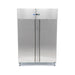 Maxima 1200L Stainless Steel Double Door Freezer on Wheels view 3