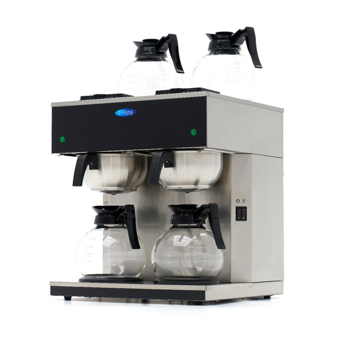 Maxima double filter coffee maker 2x 1.8L