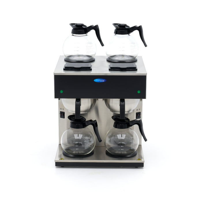 Maxima double filter coffee maker 2x 1.8L view 2