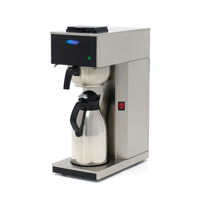 Maxima 09365253 Filter Coffee Maker Single 2L with Insulated Jug