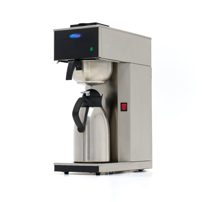 Maxima 09365253 Filter Coffee Maker Single 2L with Insulated Jug